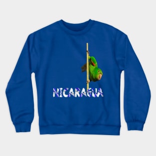 Nicaragua Parrot Crewneck Sweatshirt